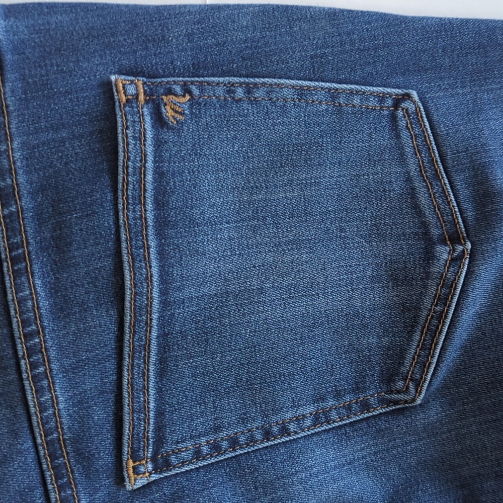 Madewell 10" High-Rise Skinny Denim Mom Jeans 29TL Blue - Picture 12 of 16